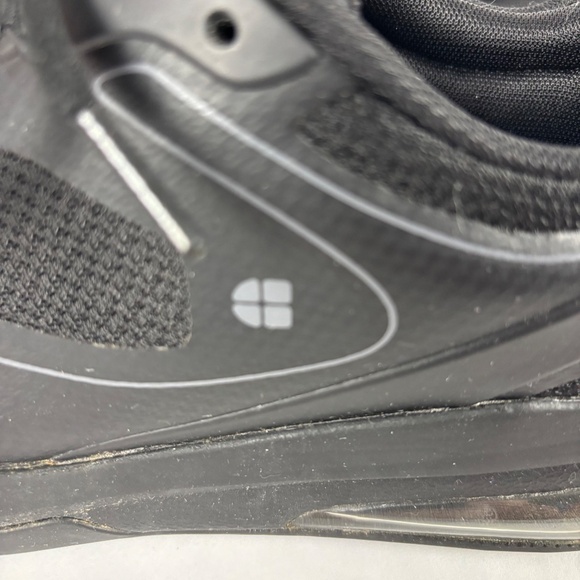 Shoes for Crews Non-Slip Work/Stand Sneakers/Shoes Black Leather Women Size 8 - Picture 6 of 10